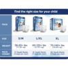 Attends Baby Diaper Youth Underwear Comfees Heavy Absorbency Lrg/XLrg #CMF-YLXL - Image 3